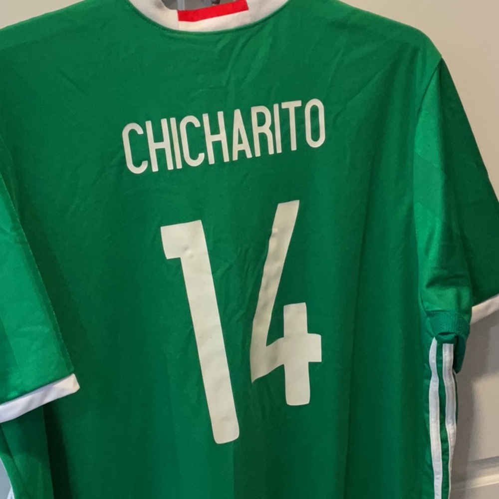 Chicharito 2016 jersey Adidas Mexicana Futbol